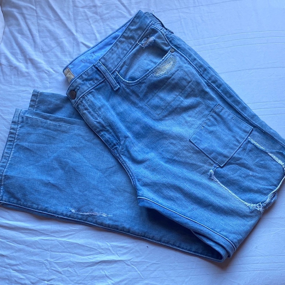 Holding Horses Sky Blue Denim